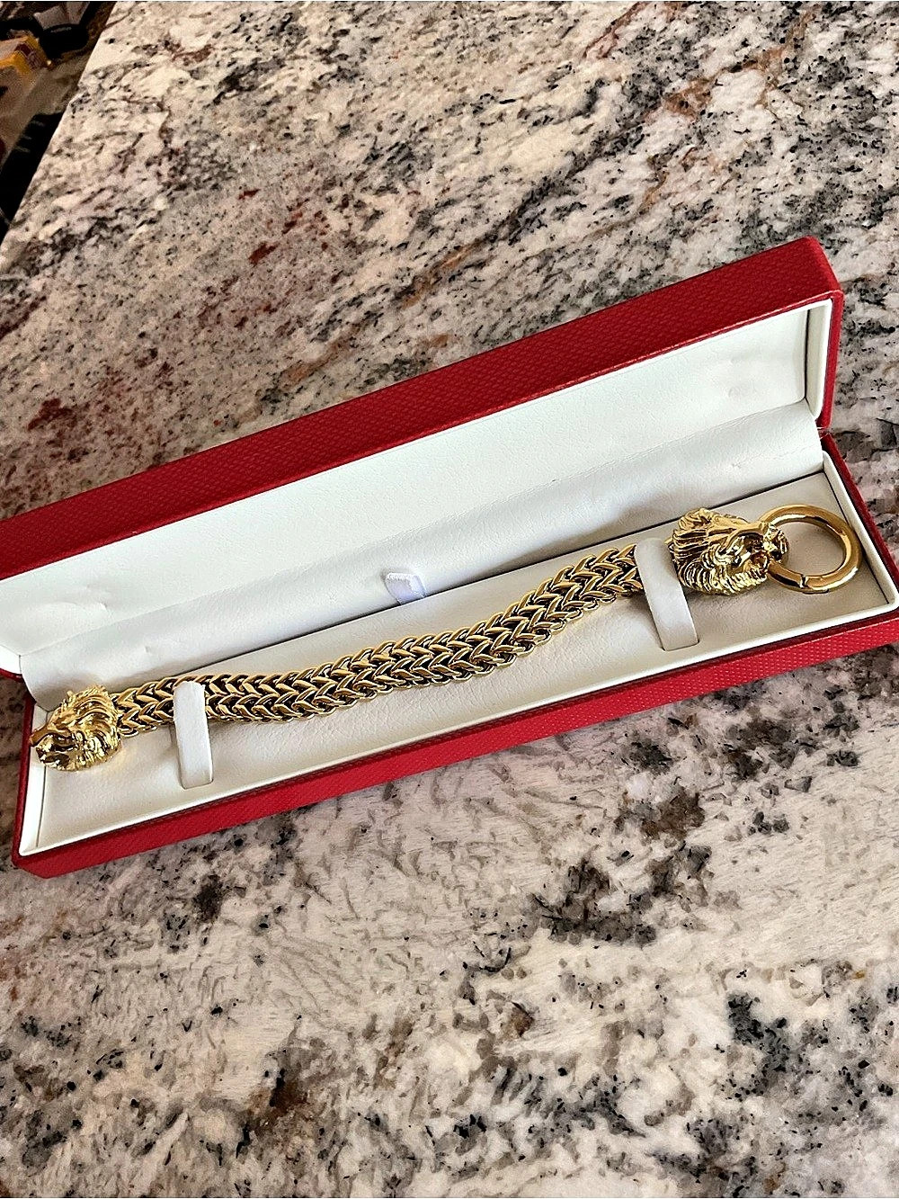 Napier Gold plated Link Bracelet 7 3/4 Like New